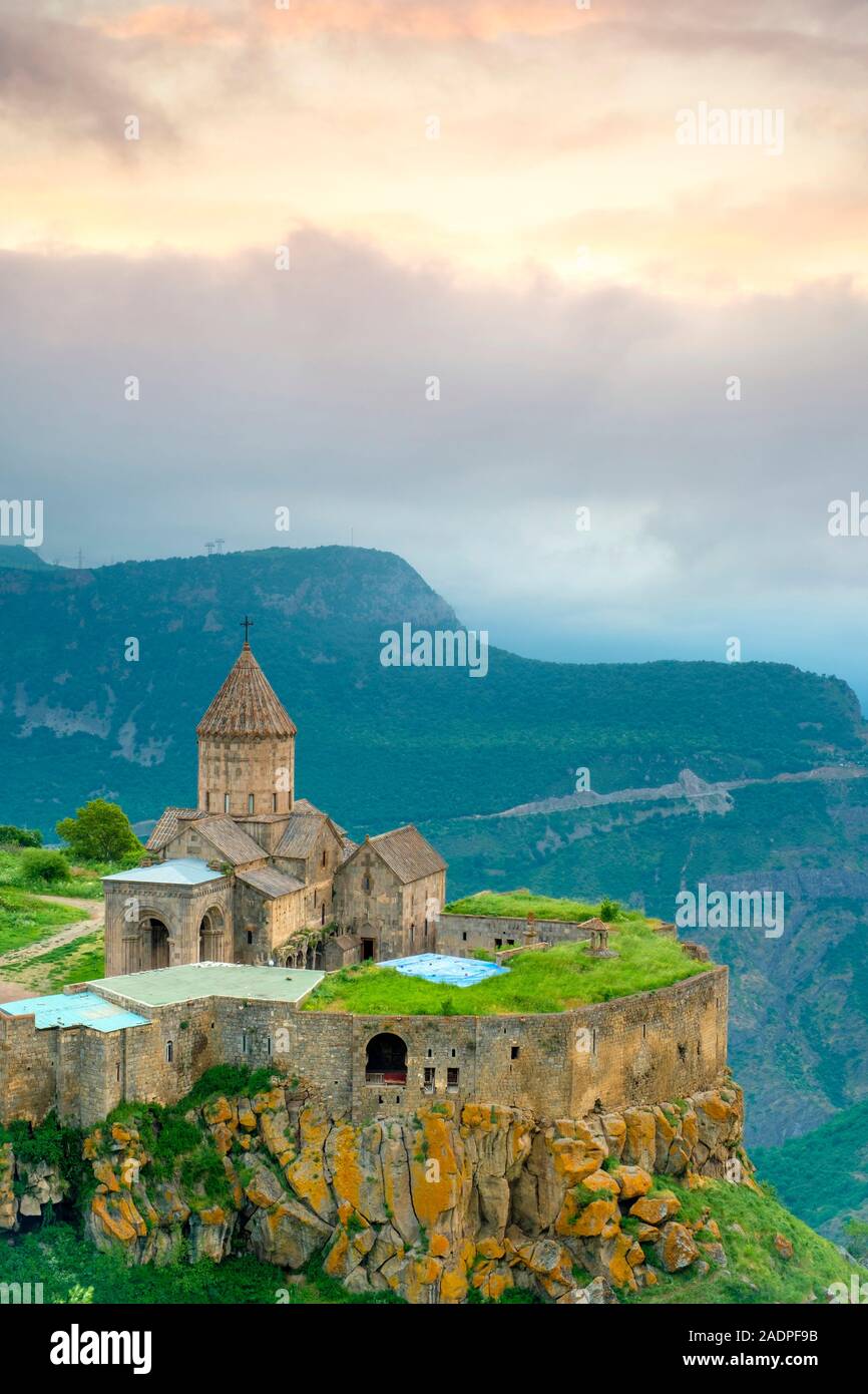 Tatev Monastery complex, Tatev, Syunik Province, Armenia Stock Photo