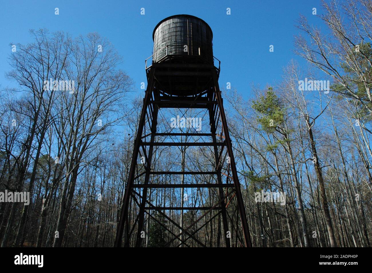 Old Water Tower Stock Photo