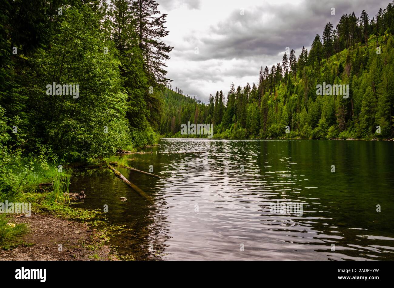 Half Moon Lake Stock Photo Alamy