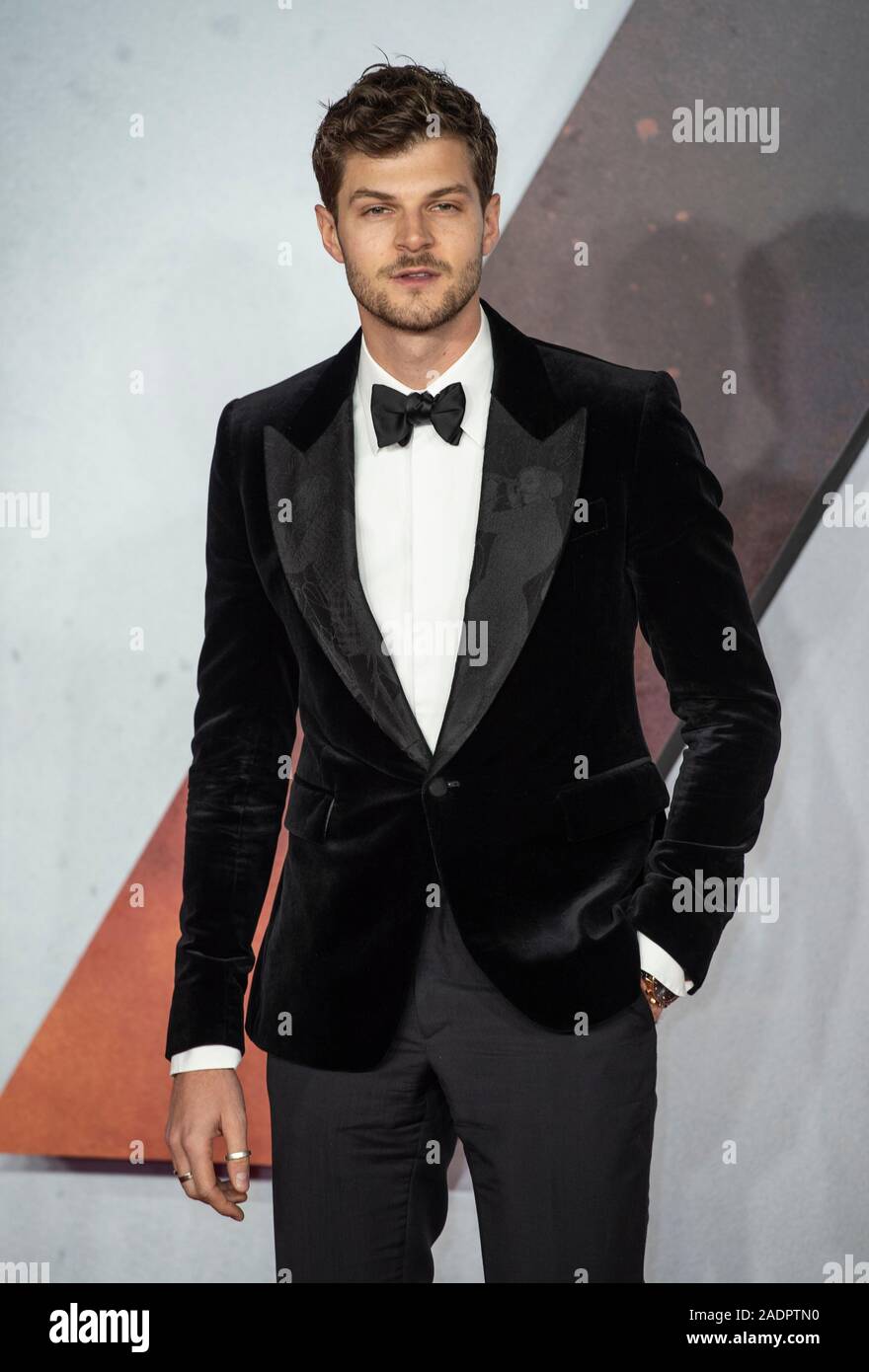 London, UK. 04th Dec, 2019. LONDON, ENGLAND - DECEMBER 04: Jim Chapman attends the World Premiere and Royal Performance of '1917' at Odeon Luxe Leicester Square on December 4, 2019 in London, England. Credit: Gary Mitchell, GMP Media/Alamy Live News Stock Photo