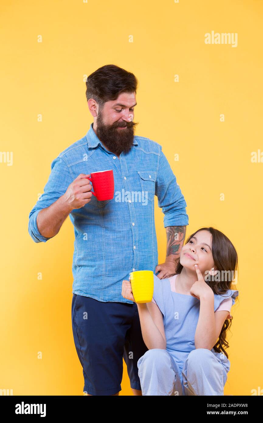 Good Morning Father Daughter Child High Resolution Stock Photography And Images Alamy