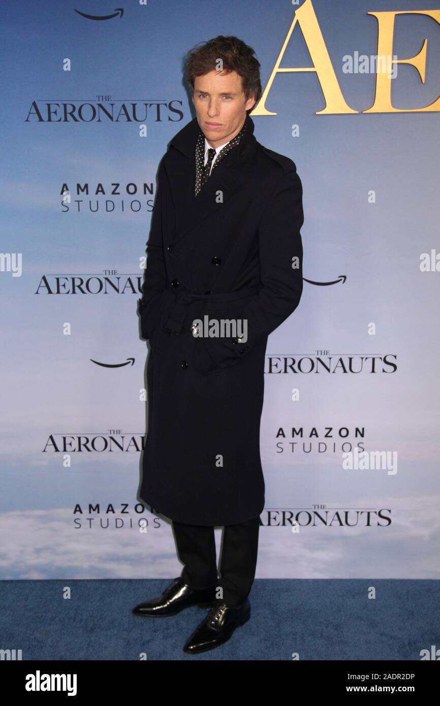 New York, NY, USA. 4th Dec, 2019. Eddie Redmayne at the NY premiere of The Aeronauts at the SVA Theater in New York City on December 4, 2019. Credit: Erik Nielsen/Media Punch/Alamy Live News Stock Photo