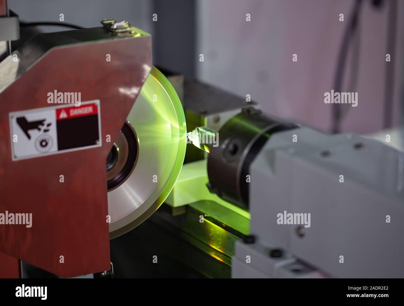 Carbide cutting tool sharpening for CNC machine Stock Photo Alamy