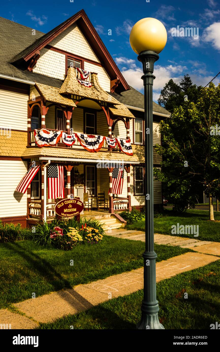 Old Tolland County Jail and Museum Tolland , Connecticut, USA Stock