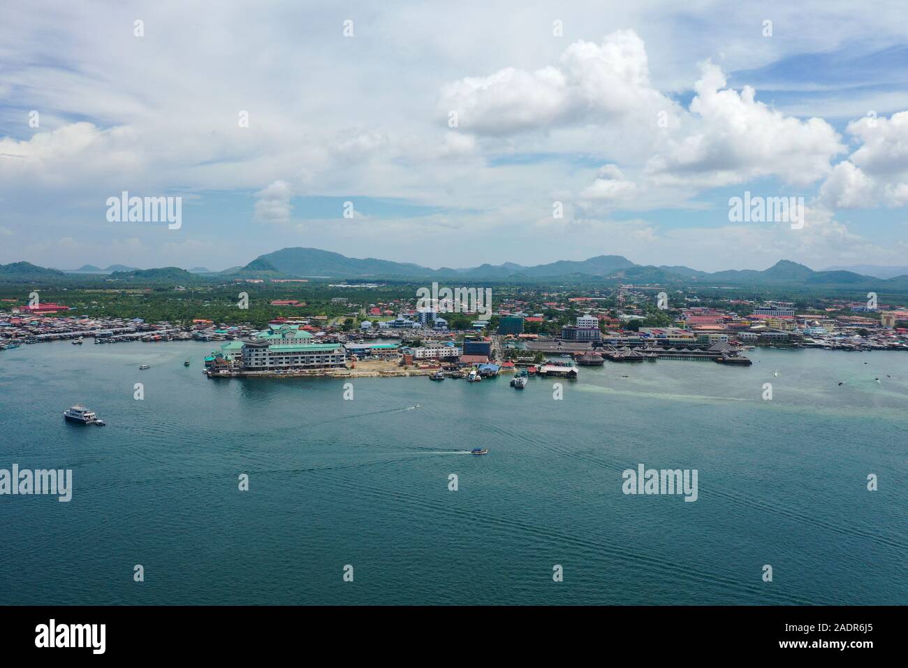Village partial view and port hi-res stock photography and images - Alamy