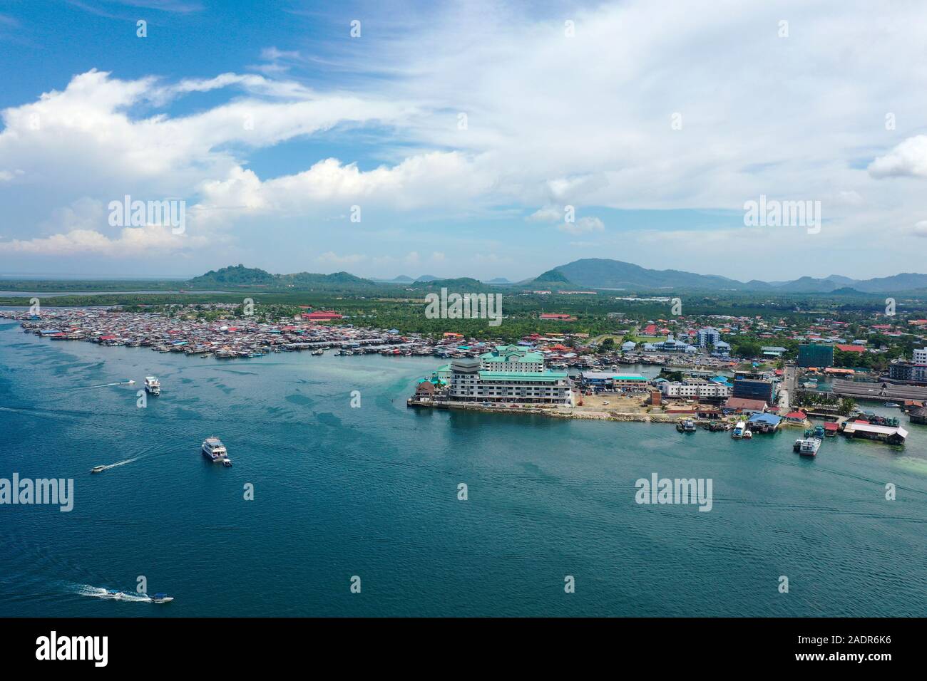 Village partial view and port hi-res stock photography and images - Alamy