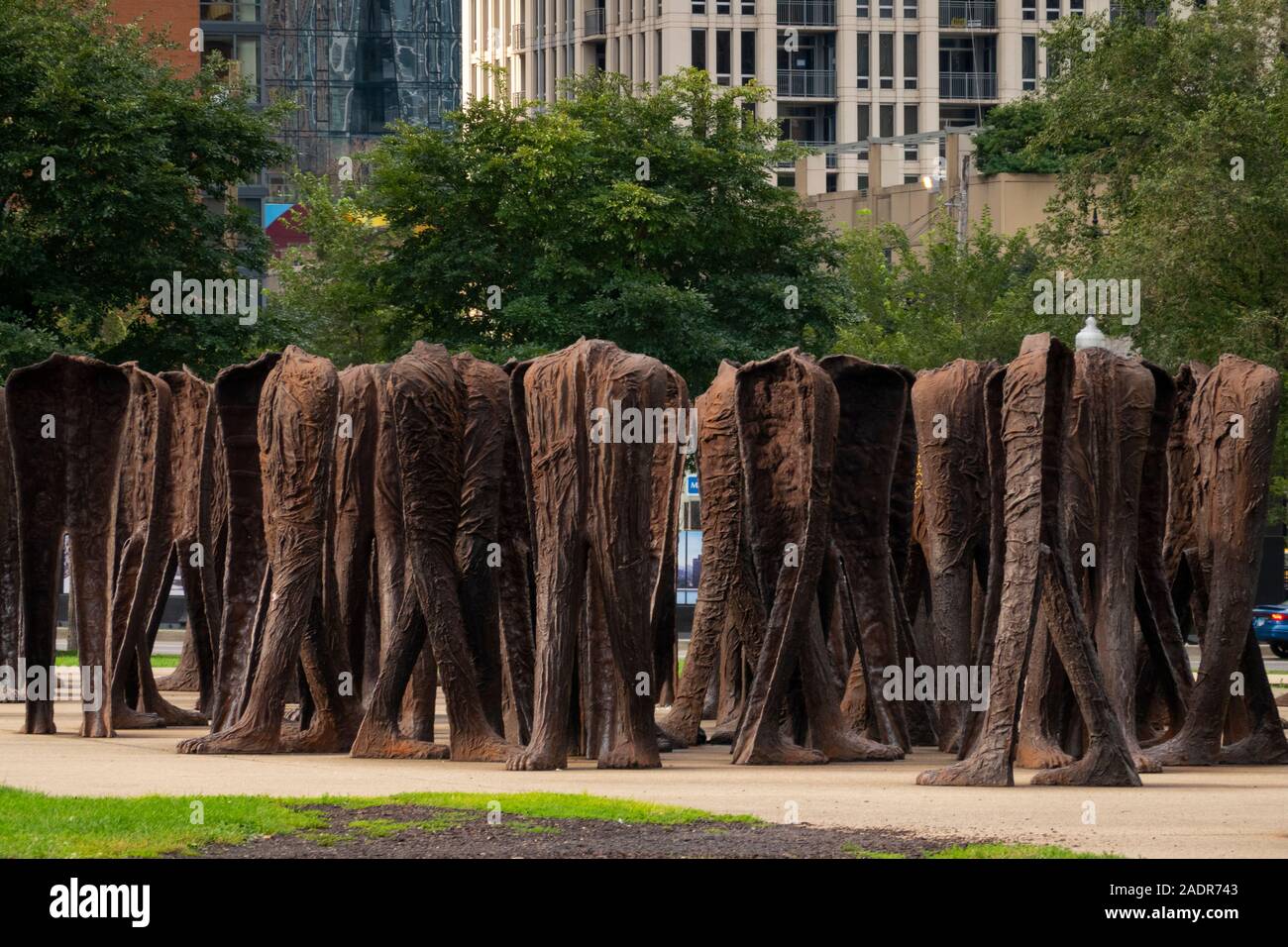Agora Scultpure (The Giant Legs) in Grant Park, Chicago