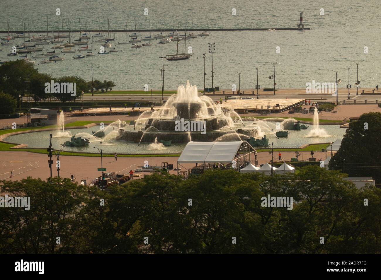 Grant Park in Chicago Illinois Stock Photo - Alamy