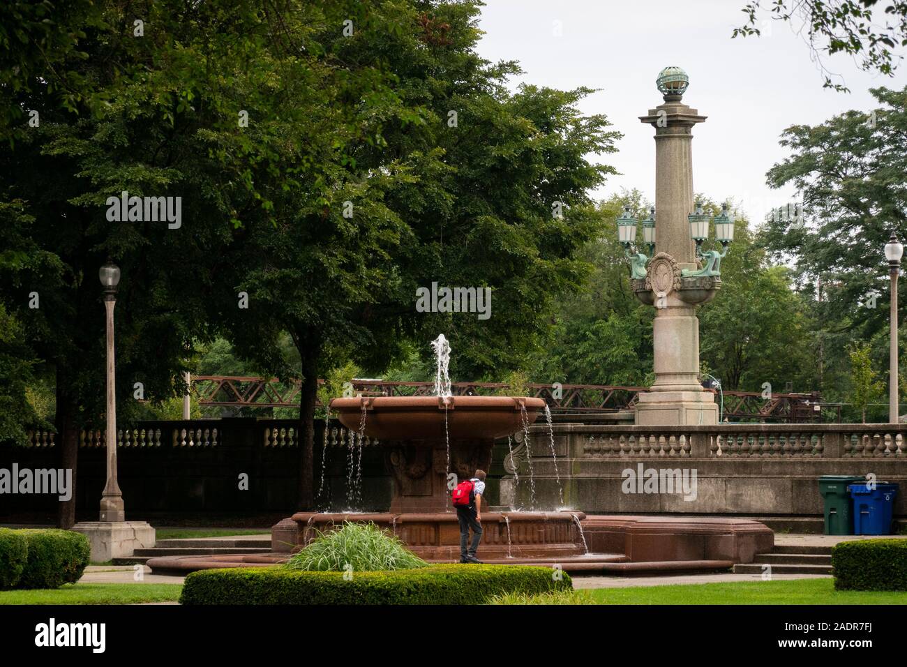 Grant Park in Chicago Illinois Stock Photo - Alamy