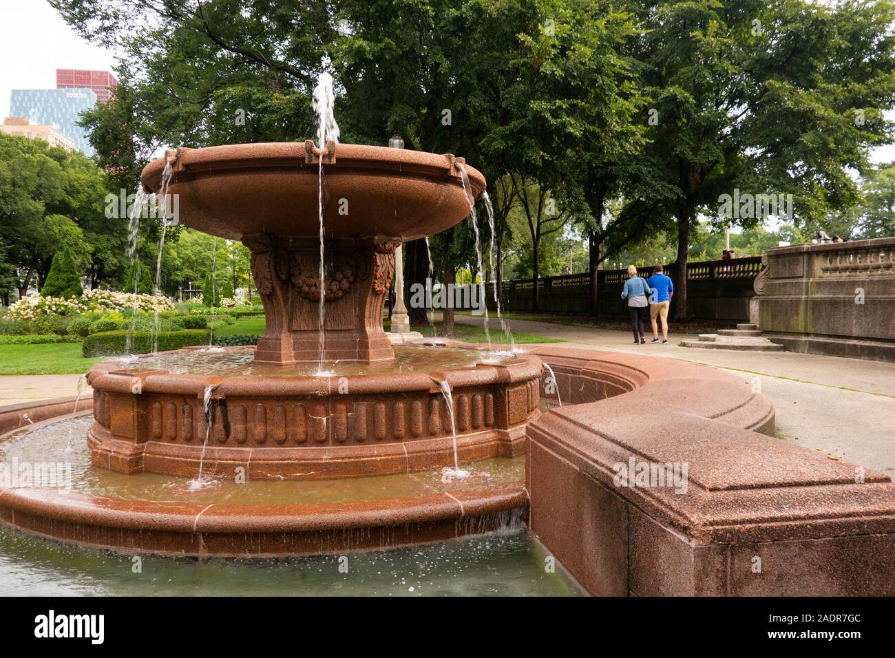 Grant Park in Chicago Illinois Stock Photo - Alamy