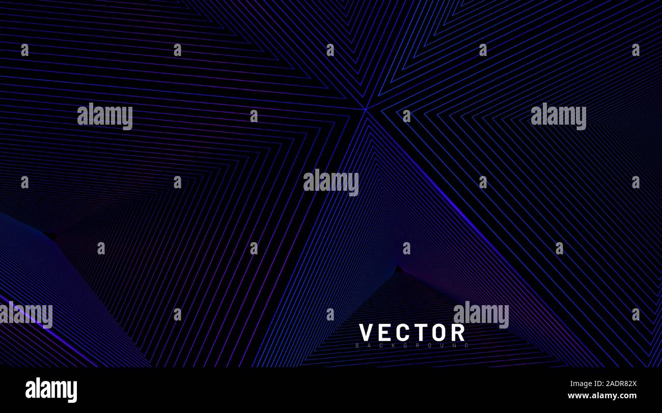 abstract background vector. illusion of triangular lines. Vector illustrations for wallpapers, banners, backgrounds, cards, book illustrations Stock Vector