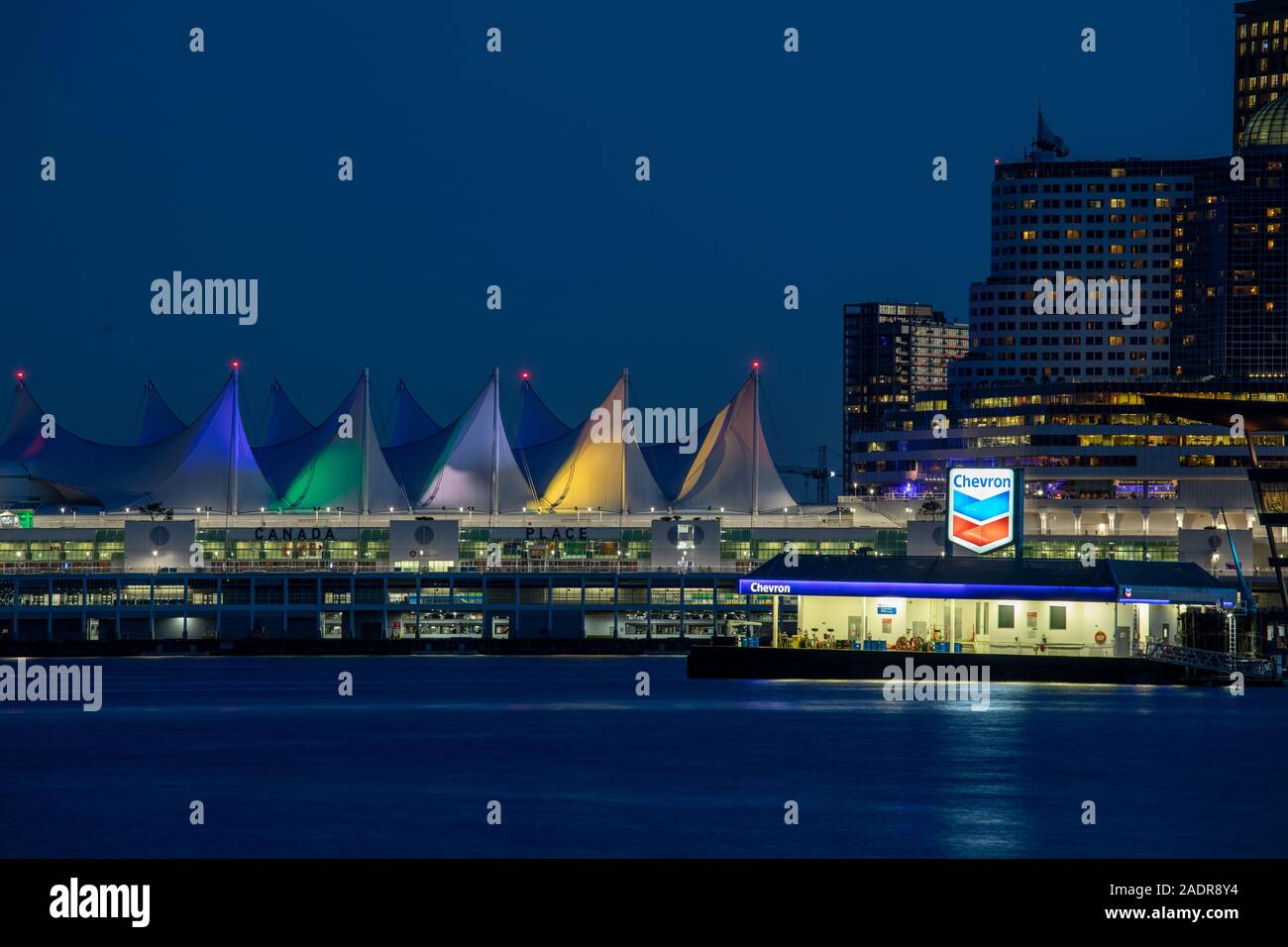 British Columbia Gas Station High Resolution Stock Photography and