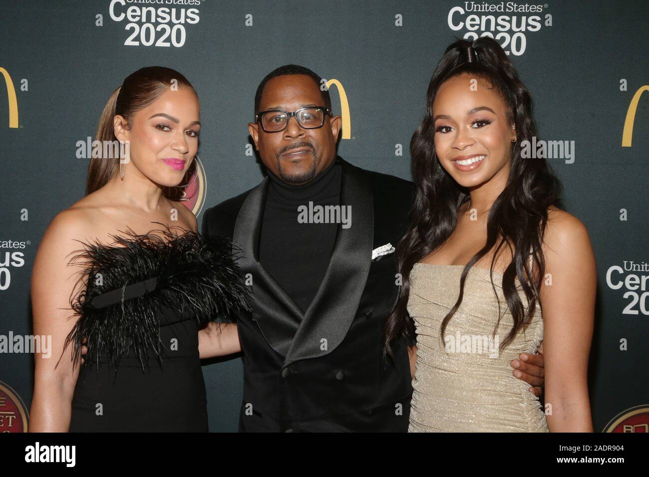 Hollywood, Ca. 4th Dec, 2019. Roberta Moradfar, Martin Lawrence and
