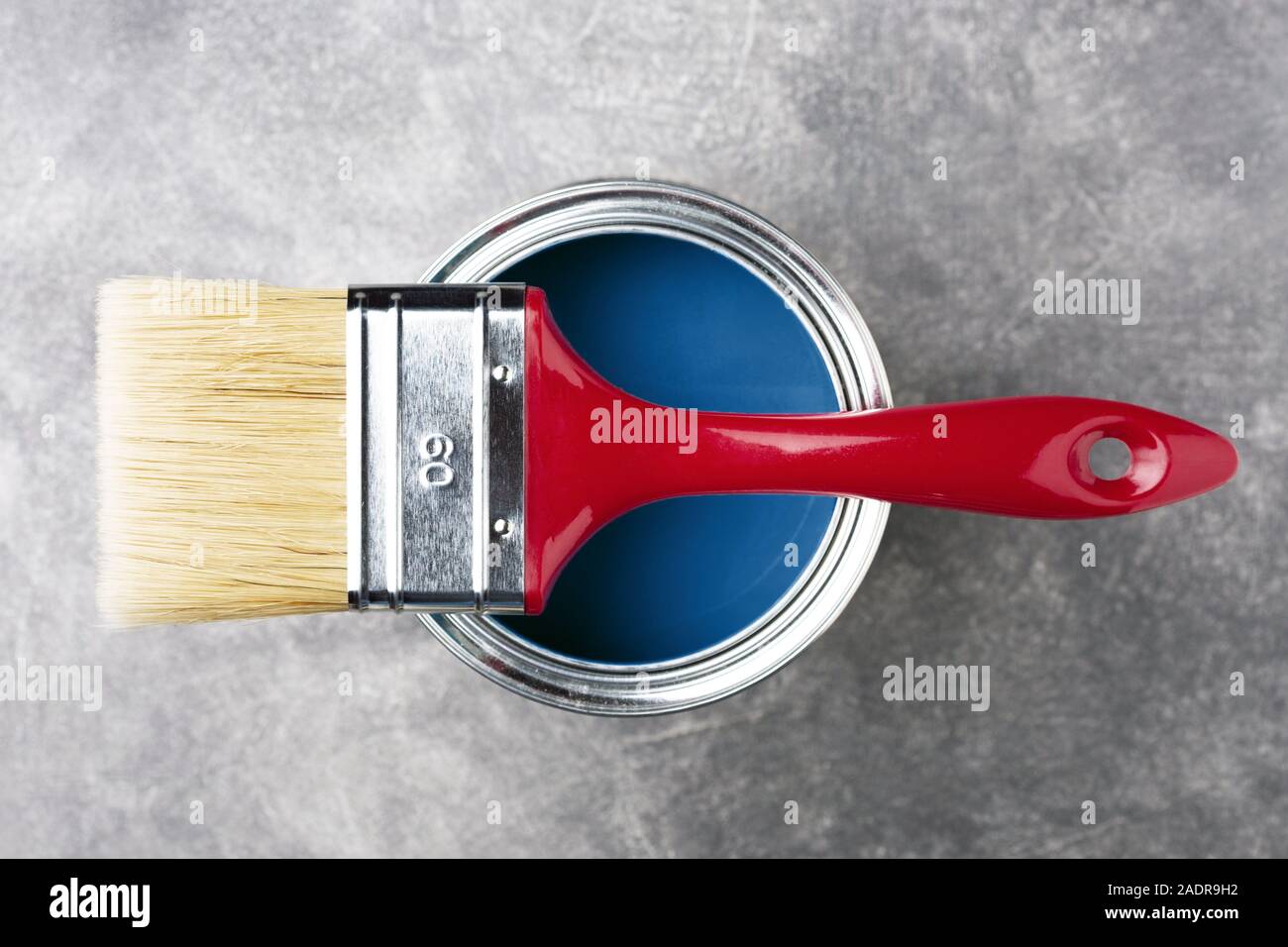 Blue Paint Can High Resolution Stock Photography and Images - Alamy