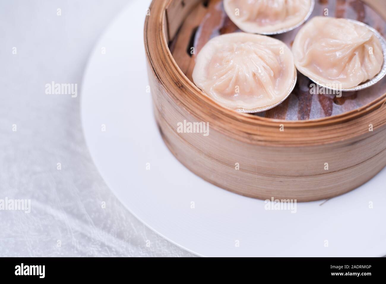 Hot steamed dumpling,chinese buns,pork bun Stock Photo Alamy