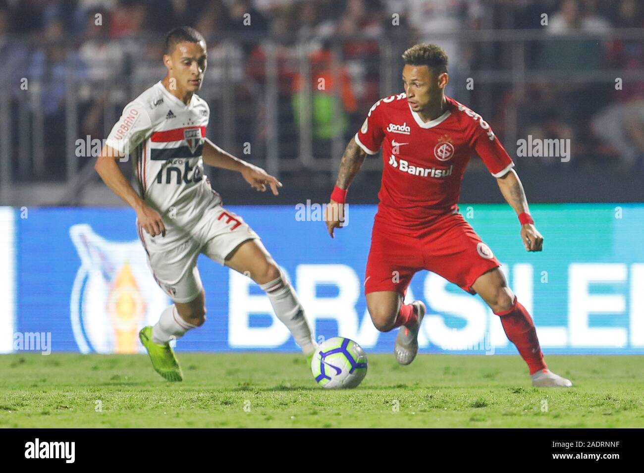 Sao Paulo Sp 04 12 2019 Sao Paulo Fc X Internacional Antony And Neilton During A Match