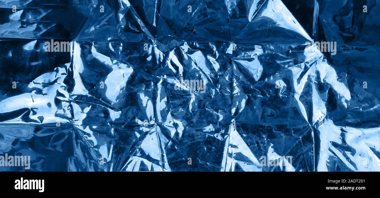 Blue Color Of Year 2020 Background Blue Silver Metal Texture