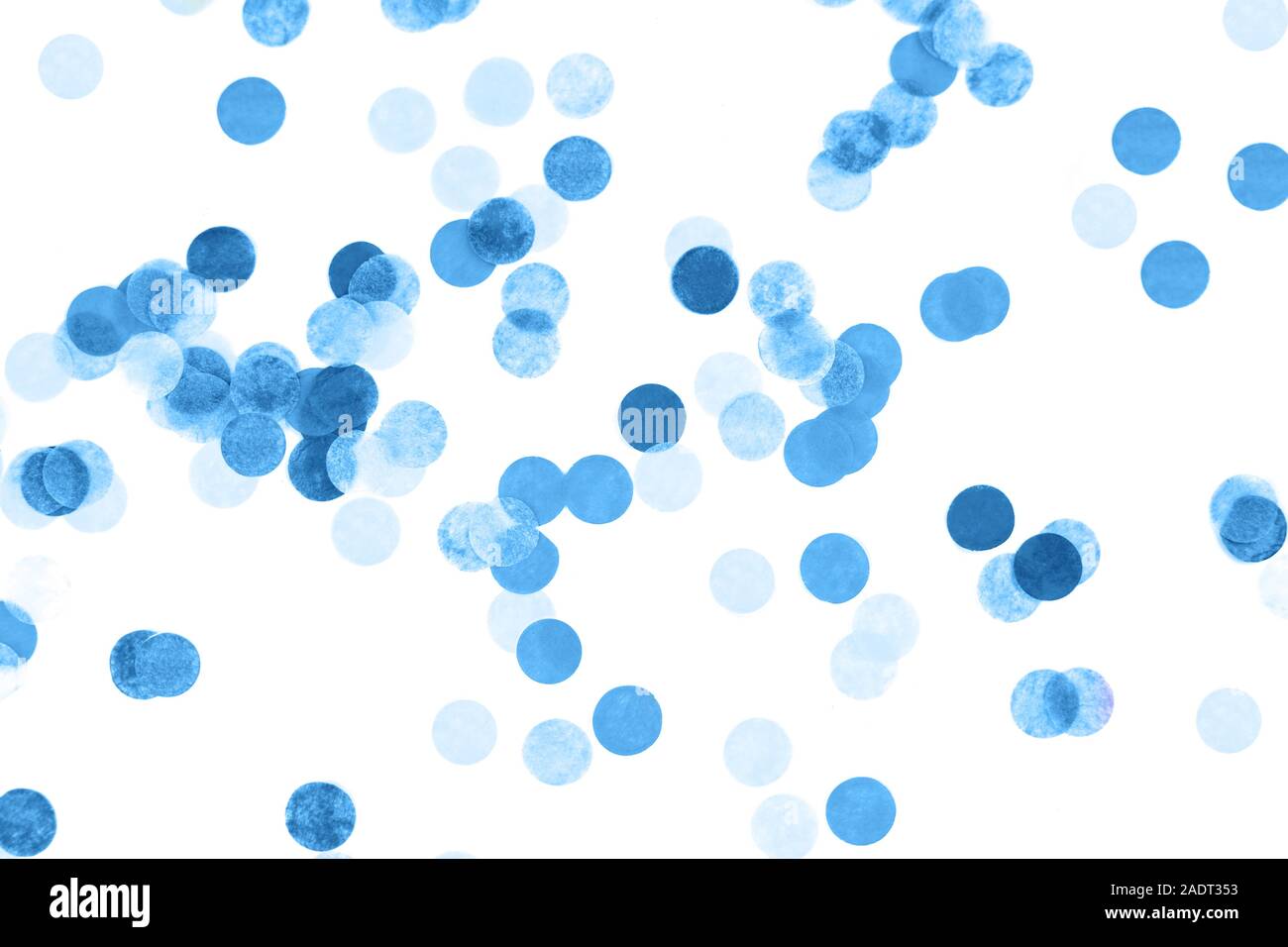 Blue confetti background hi-res stock photography and images - Alamy