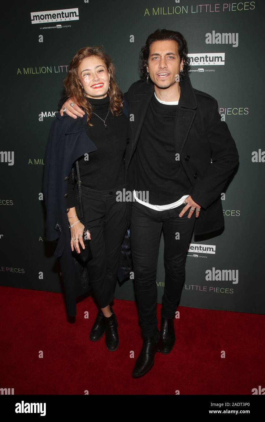 Hollywood California Usa 4th Dec 2019 Ella Purnell Rob Raco At Special Screening Of Momentum Pictures A Million Little Pieces At The London Hotel In West Hollywood California Credit Faye Sadou Mediapunch