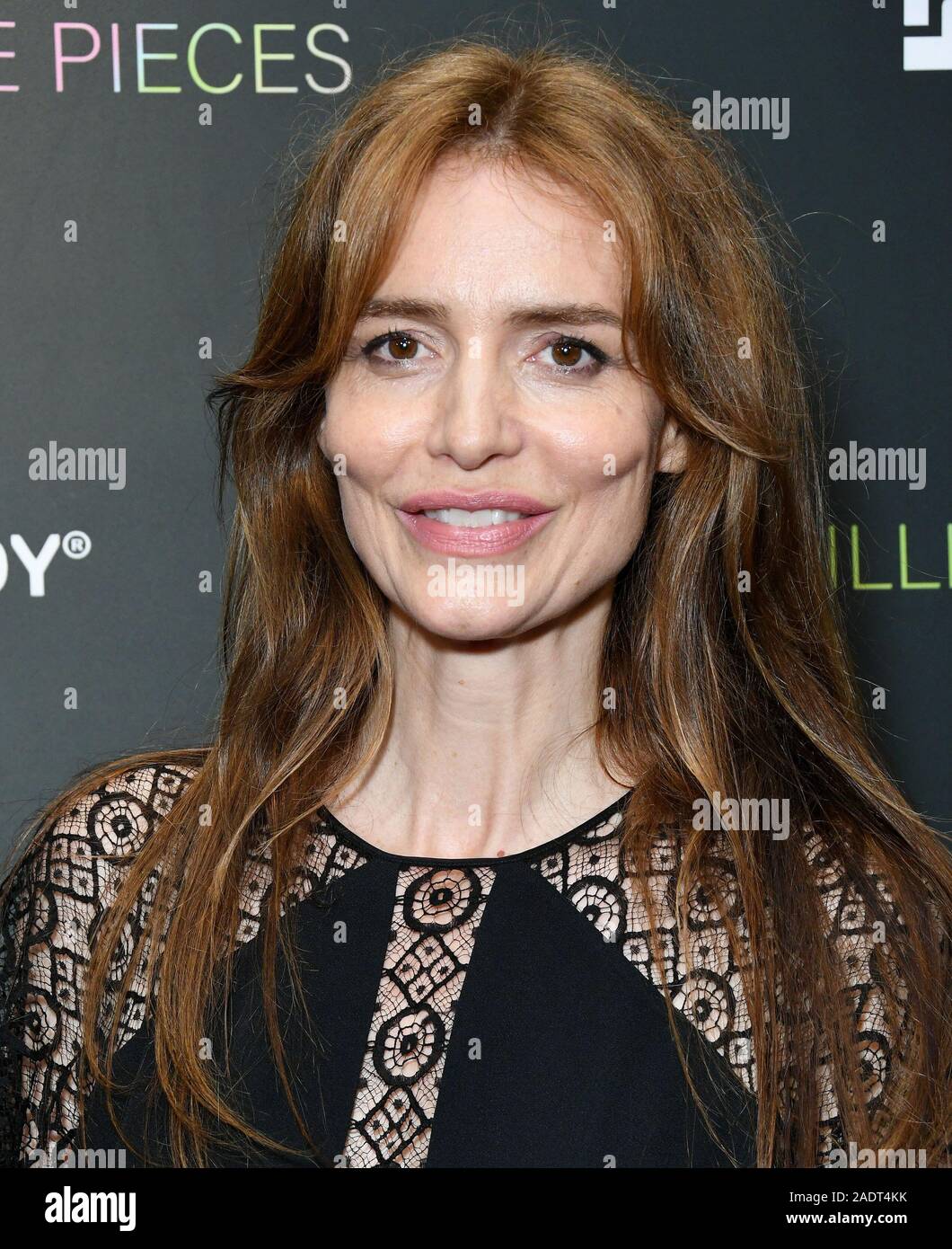 December 4, 2019, West Hollywood, California, USA: 04 December 2019 - West Hollywood, California - Saffron Burrows. Special Screening Of Momentum Pictures' ''A Million Little Pieces'' held at The London West Hollywood. (Credit Image: © Birdie Thompson/AdMedia via ZUMA Wire) Stock Photo