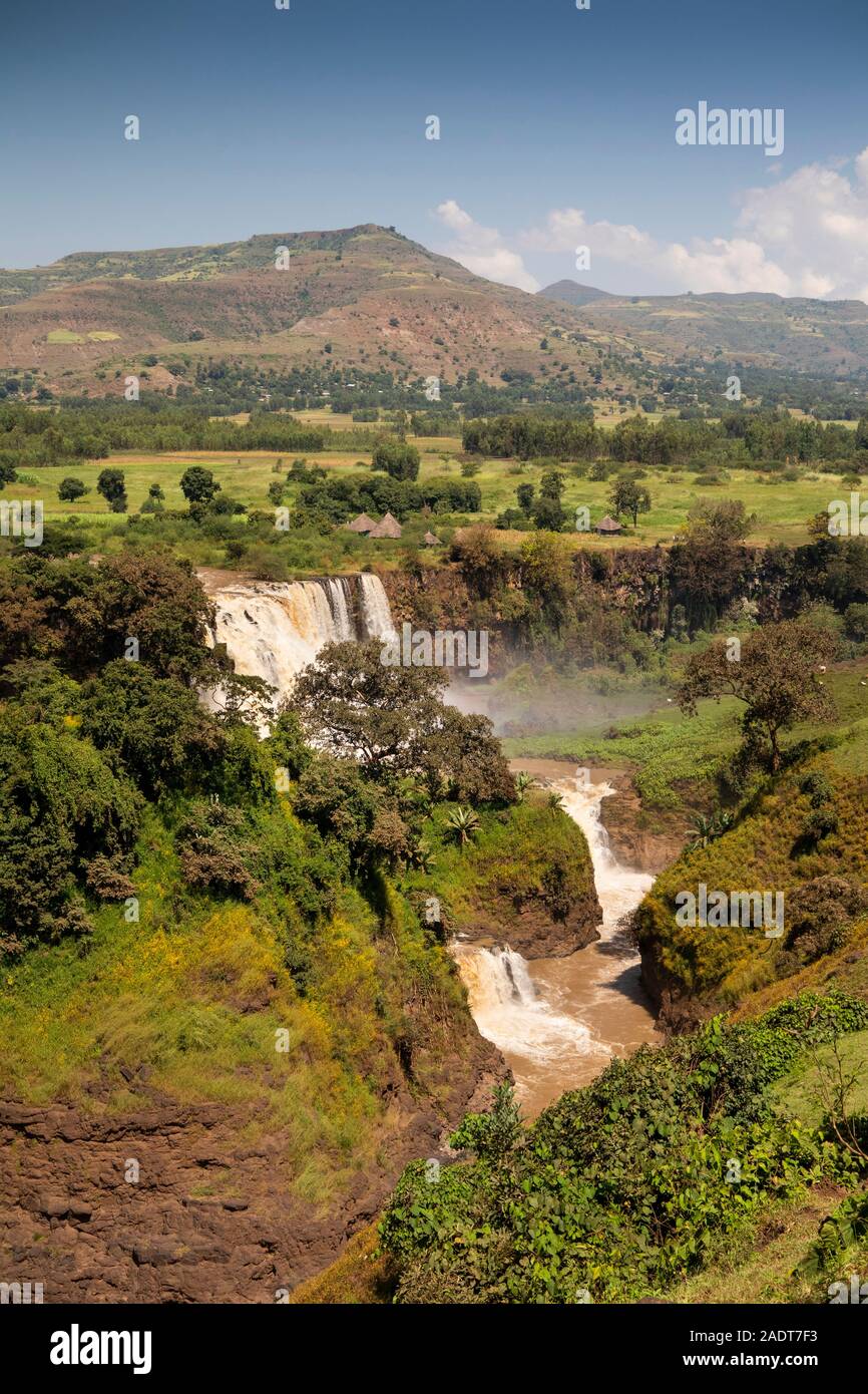 Ethiopia, Amhara Region, Bahir Dar, Tissisat, Tis Isat, Blue Nile River