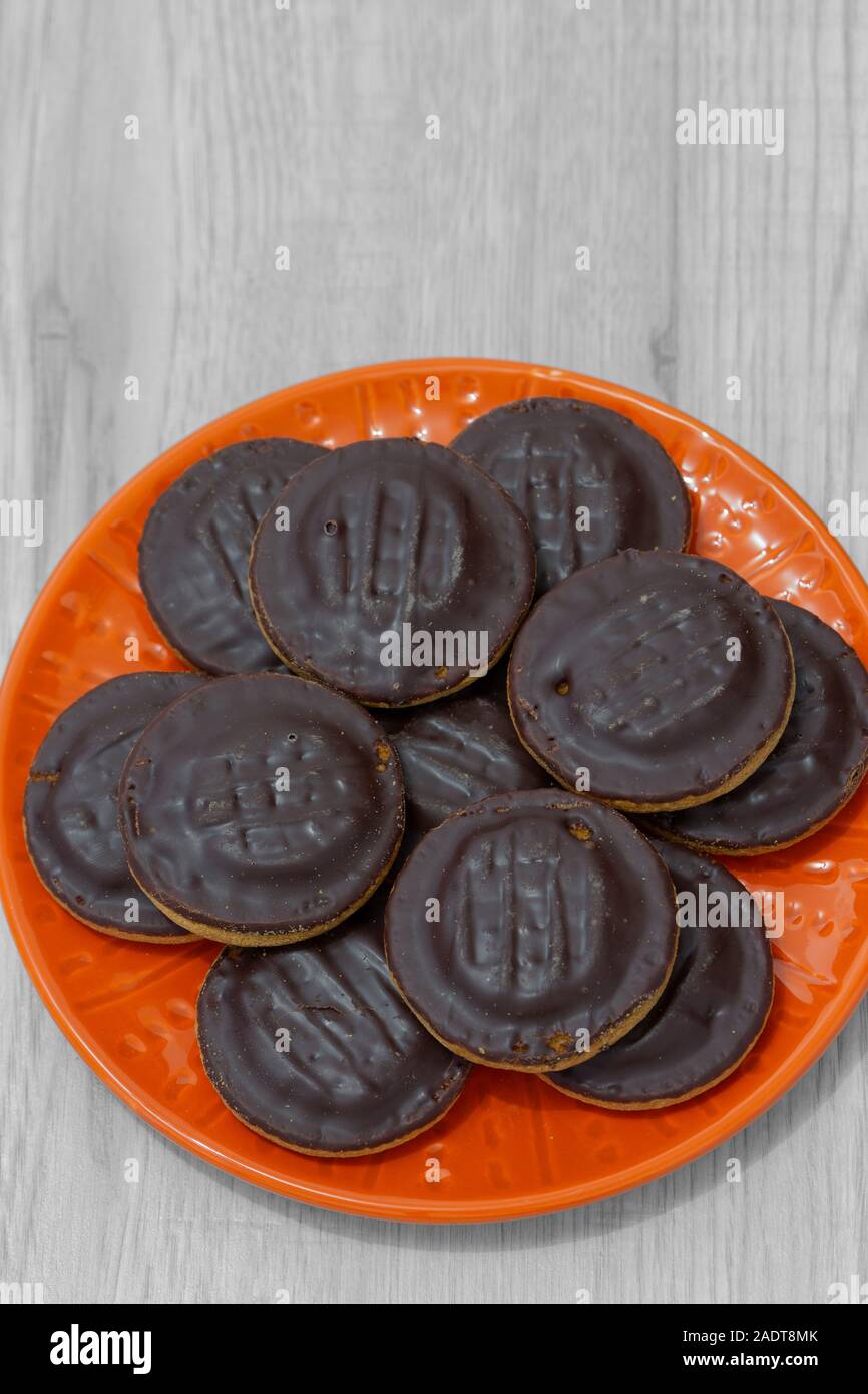 Orange flavour flavoured biscuit biscuits snack jaffa cake cakes food