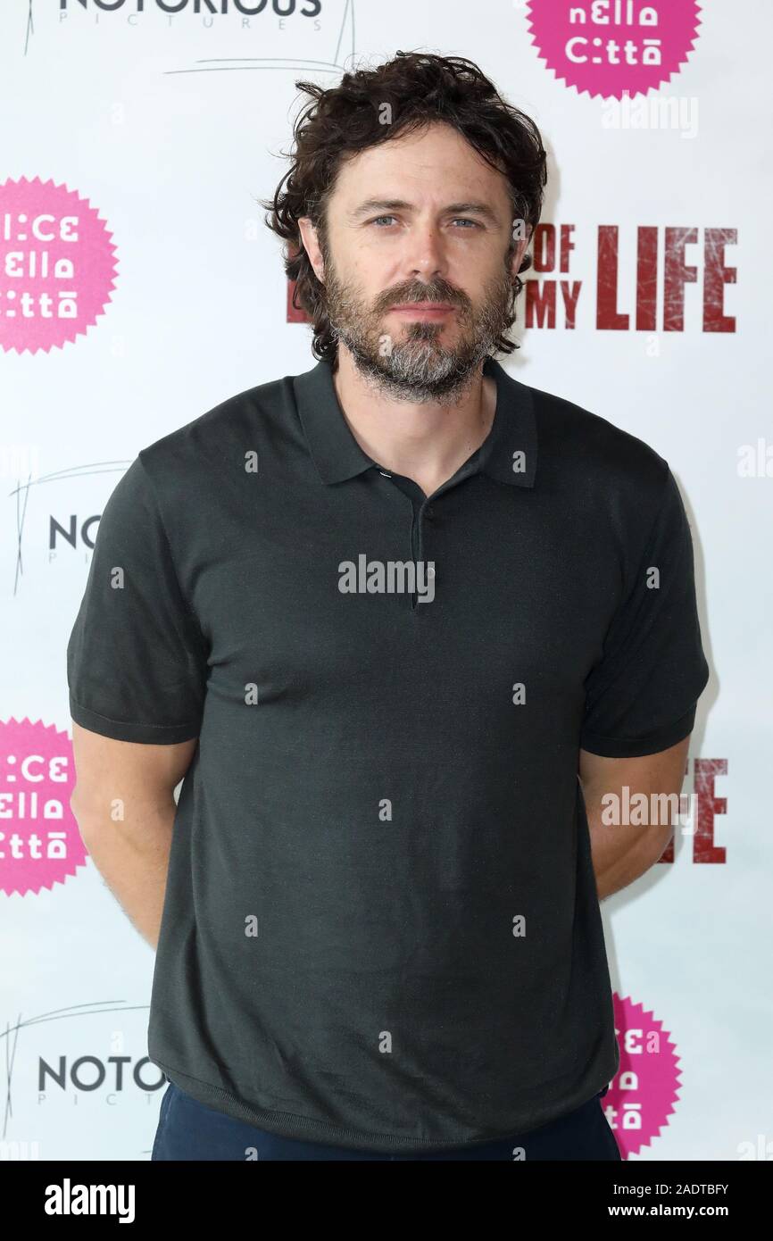 Rome, Bernini hotel, photocall film 'Light of my life'. Pictured: Casey Affleck Where: Rome, Italy When: 03 Nov 2019 Credit: IPA/WENN.com  **Only available for publication in UK, USA, Germany, Austria, Switzerland** Stock Photo