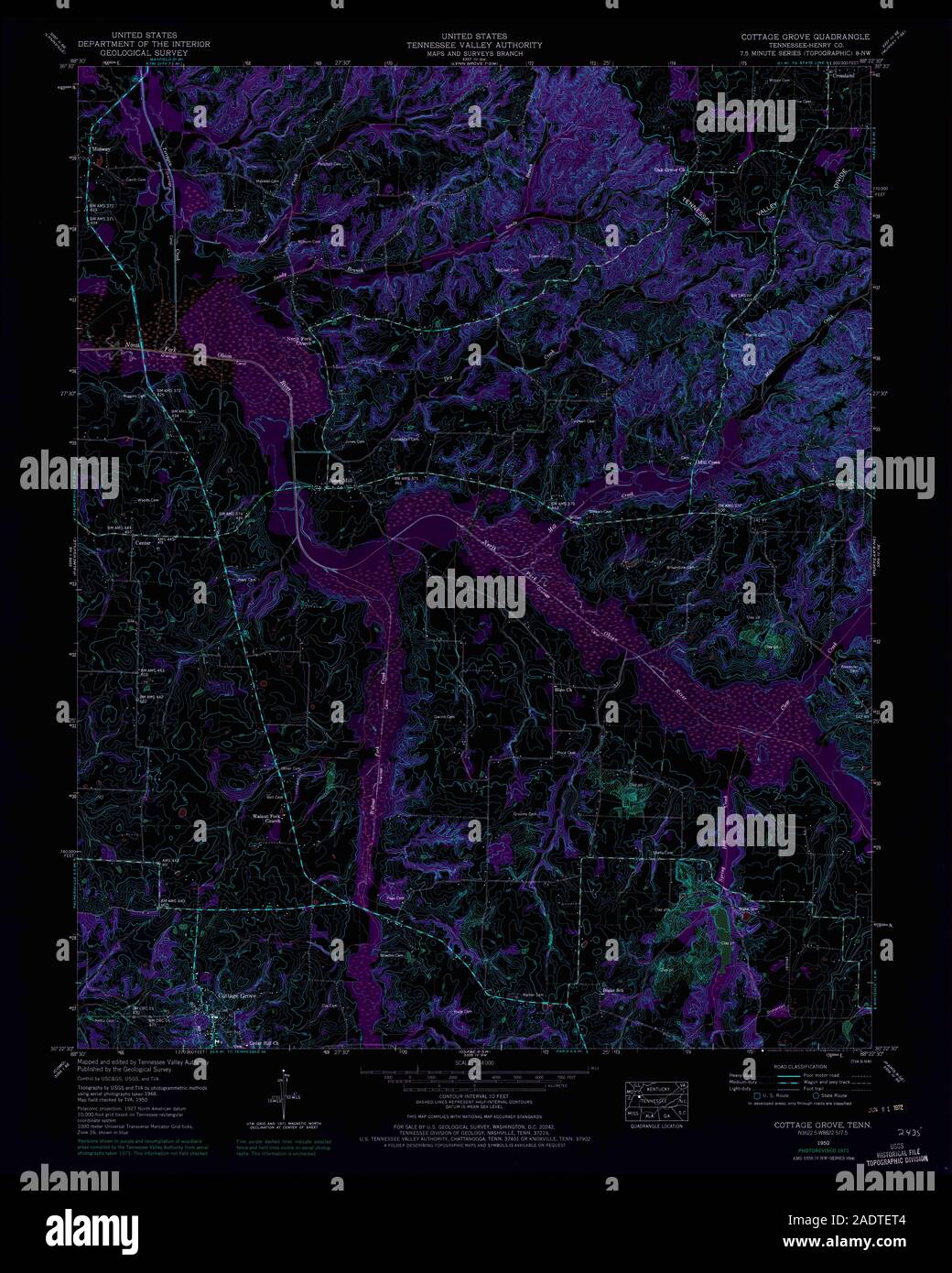 Map of cottage grove hires stock photography and images Alamy