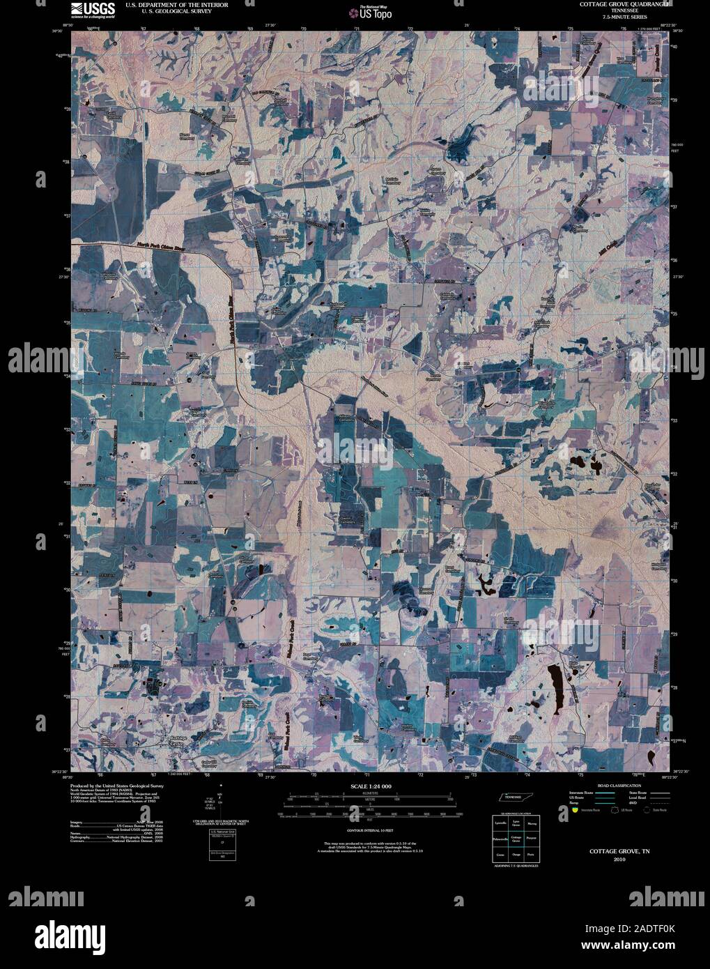 Map of cottage grove hires stock photography and images Alamy