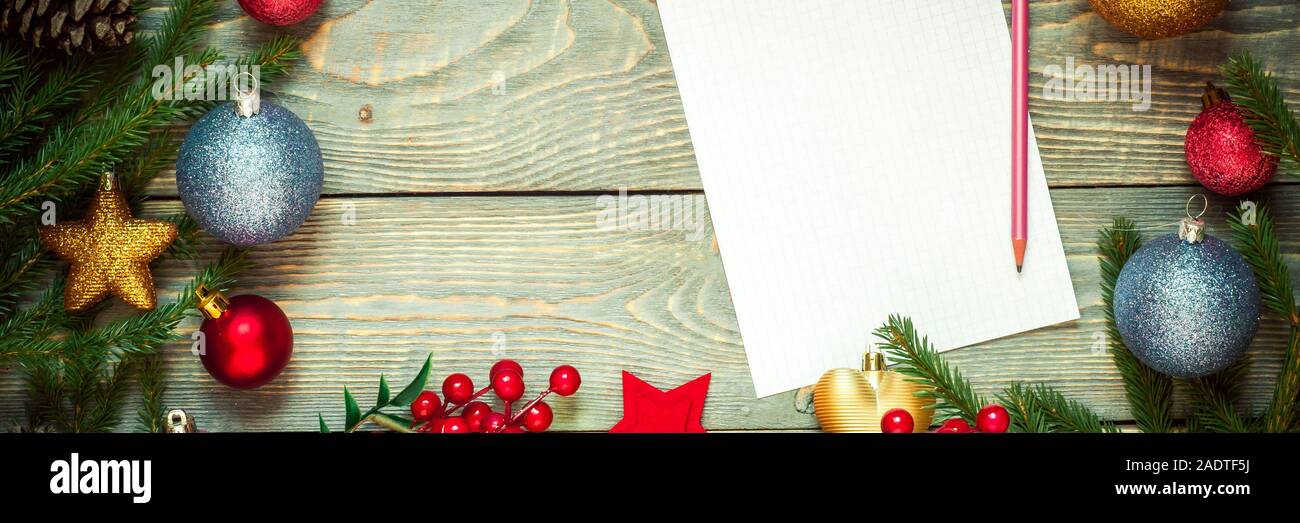 Christmas Tree With Decoration On A Wooden Board Christmas Toy