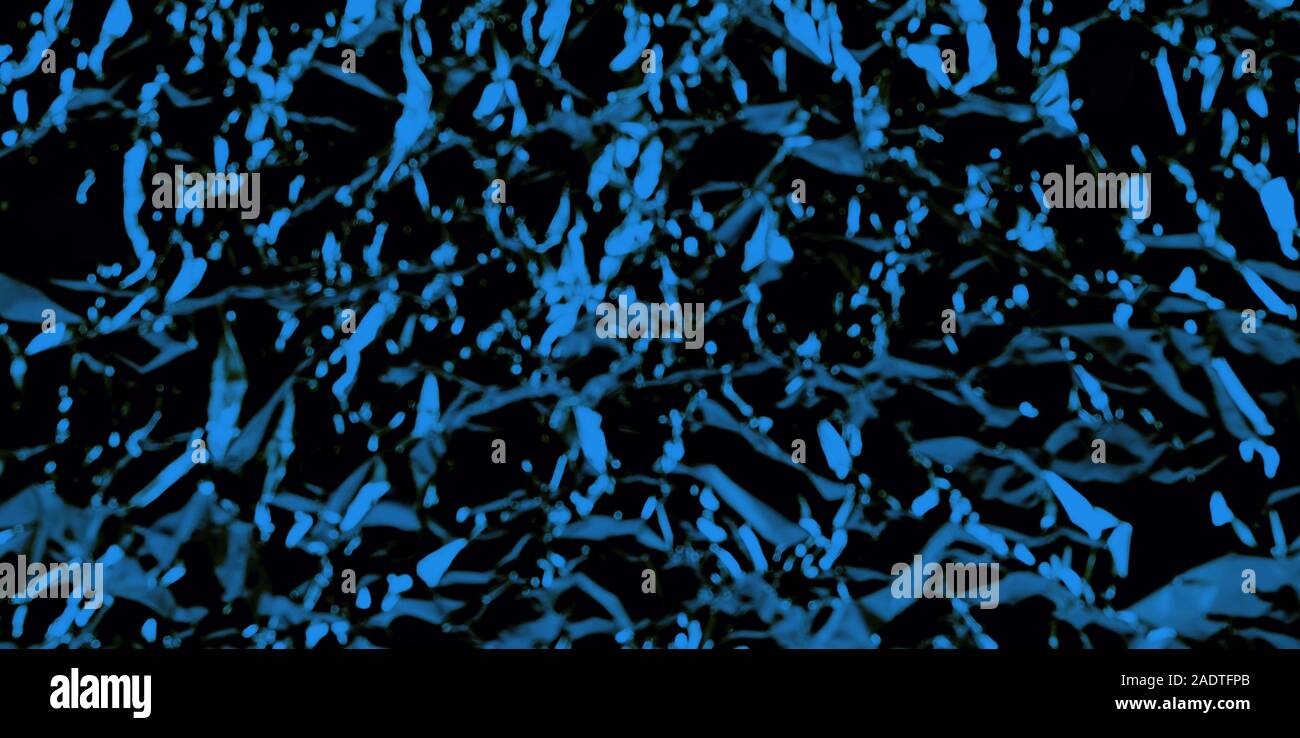 Creative Blurred Broken Glass Effect Background With Blue Shadows