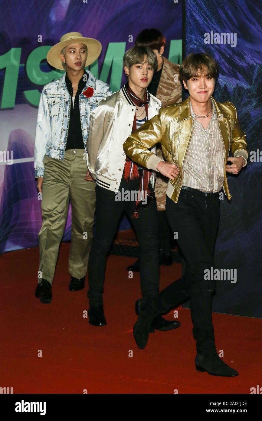 Nagoya Japan 4th December 2019 Rm Ji Min And J Hope Bts Dec 04 2019 Rm Jimin J Hope Of Bts 2019 Mnet Asian Music Awards Mama In Nagoya Japan On December 4 2019 Credit