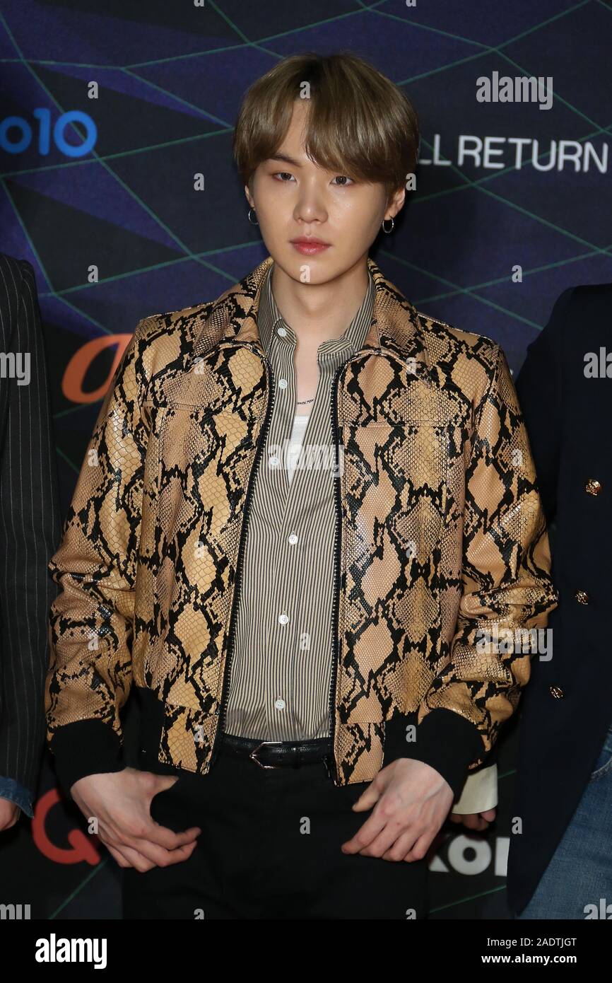 Nagoya, Japan. 4th December, 2019. SUGA(BTS), Dec 04, 2019