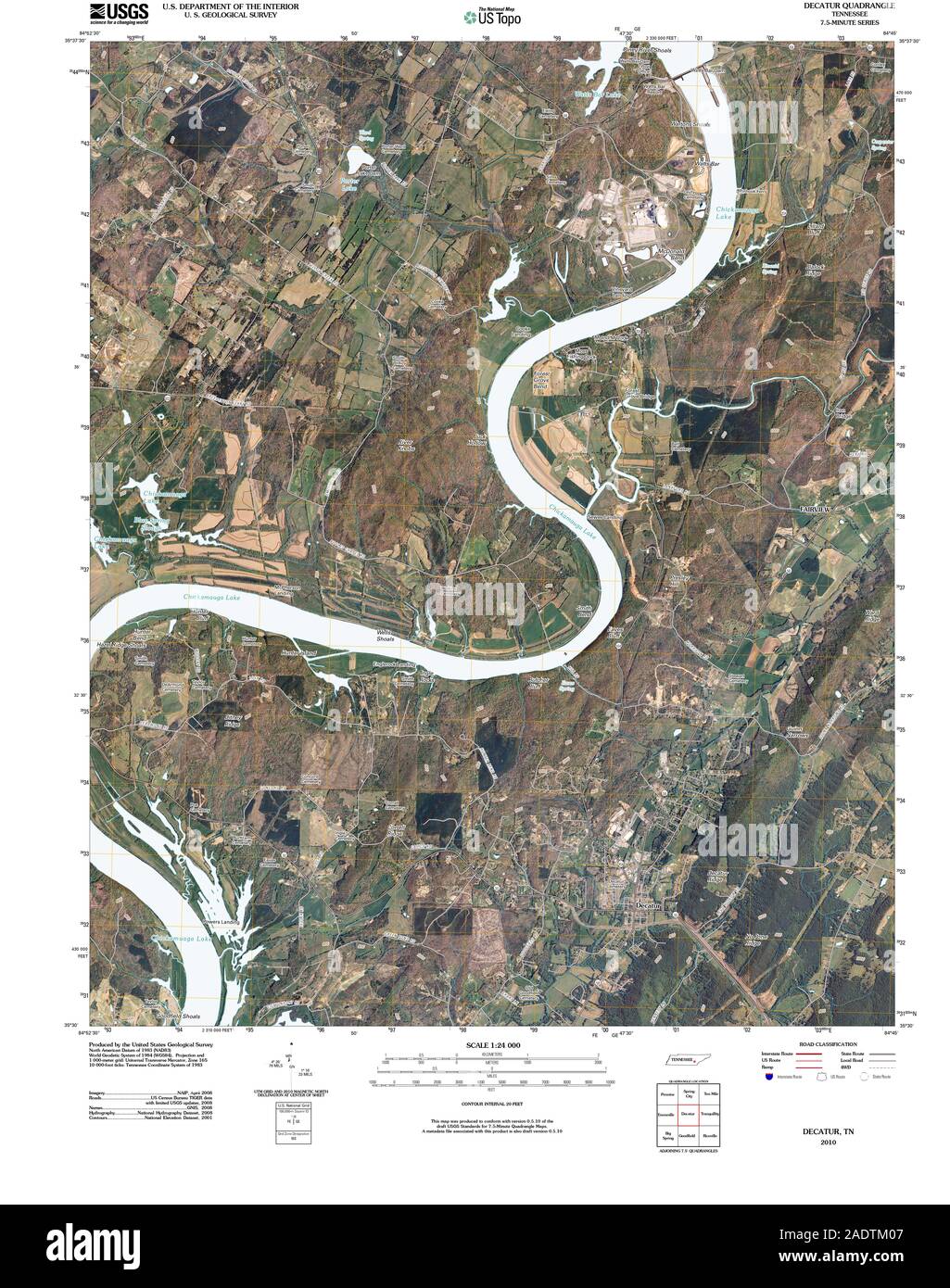 Map of decatur Cut Out Stock Images & Pictures Alamy