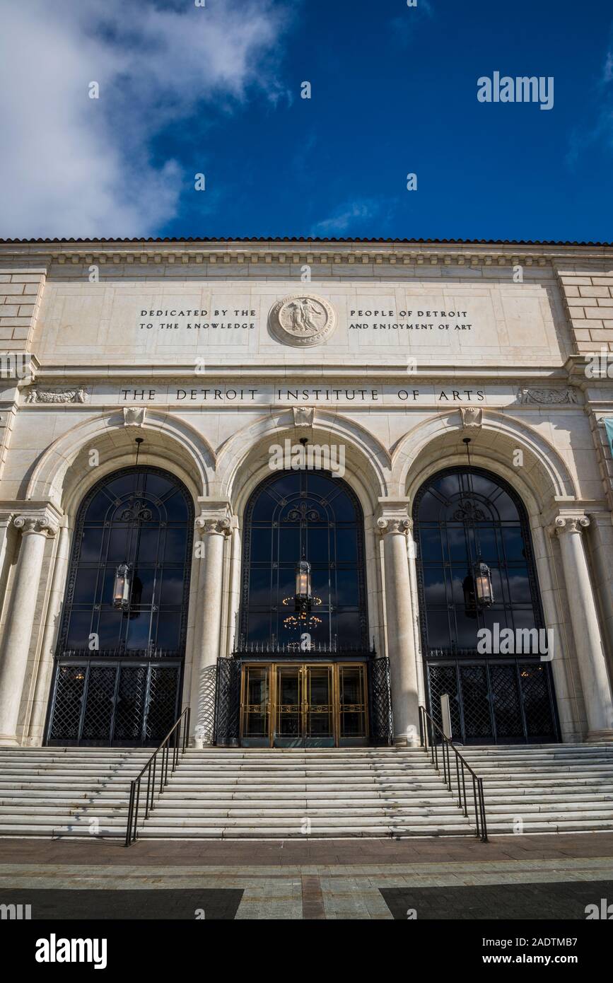 Detroit Institute of Arts, (DIA), one of the largest and most