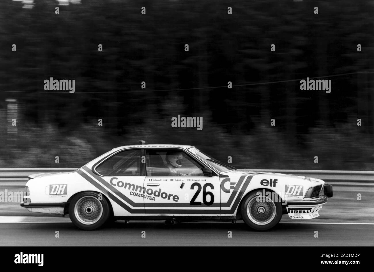 24H Spa 1985, Belmondo / Hesnault / Feitler, BMW 635 CSi Stock Photo