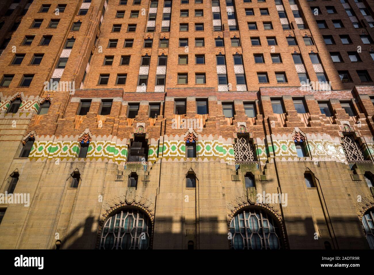 The Guardian Building, a Historic art deco landmark skyscraper builtin