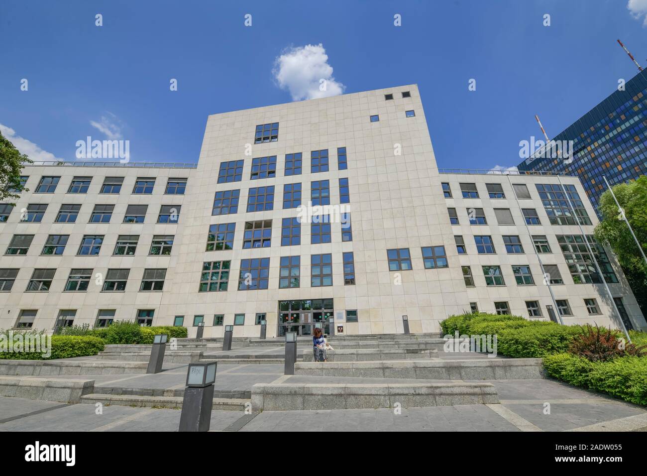 Amtsgericht Tempelhof-Kreuzberg, Hallesches Ufer, Kreuzberg, Friedrichshain-Kreuzberg, Berlin, Deutschland Stock Photo