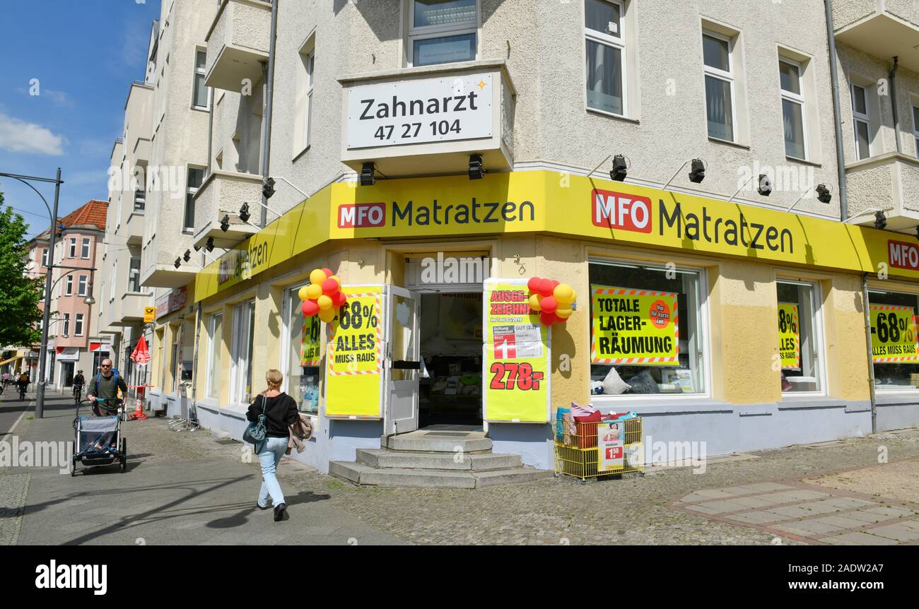 MFO Matratzen, Pankow, Berlin, Deutschland Stock Photo - Alamy
