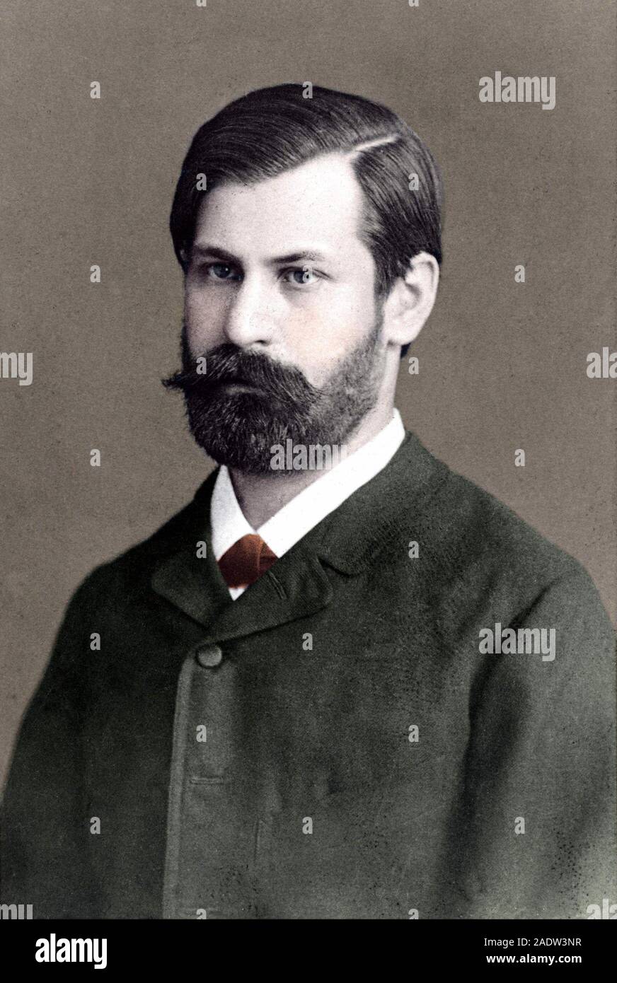 FREUD, Sigmund (Freiberg, 1856-Londres, 1939). Neurólogo y psiquiatra  austríaco, de origen judío. FREUD en el año 1885 Stock Photo - Alamy