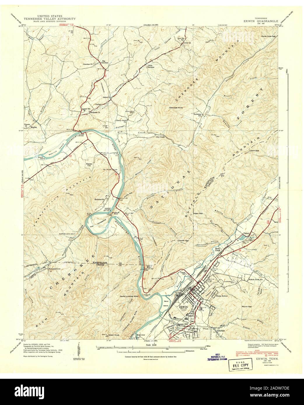 Erwin map hires stock photography and images Alamy