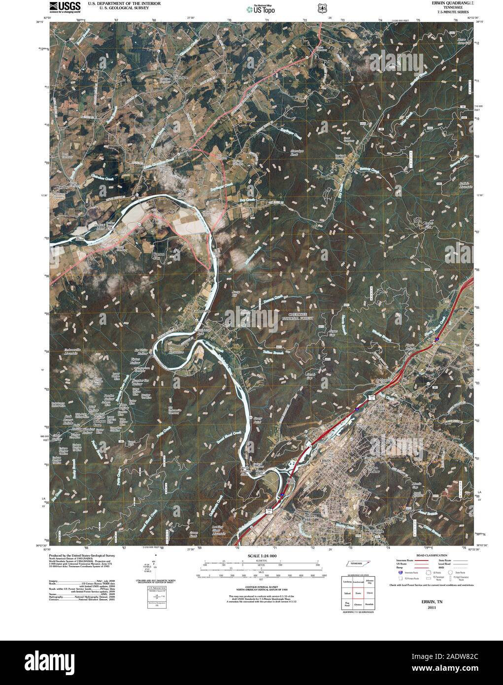 Erwin map hires stock photography and images Alamy