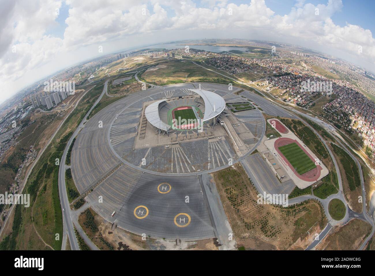 Istanbul, Turkey June 10, 2013; Aerial