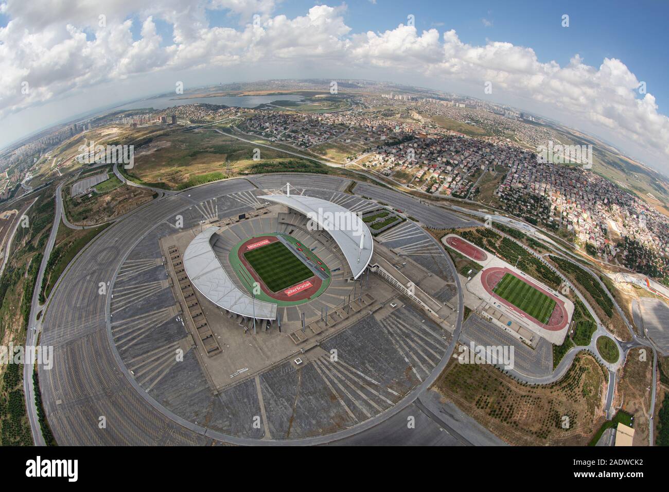 Istanbul, Turkey - June 10, 2013; Aerial View Of Istanbul Olympic ...