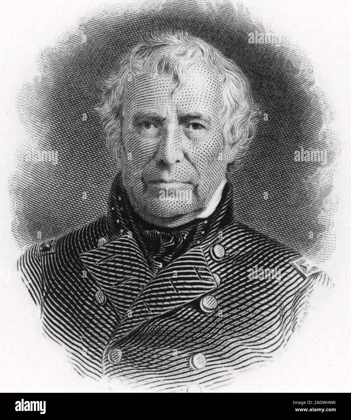 ZACHARY TAYLOR (1784-1850) 12th President of the United States Stock Photo