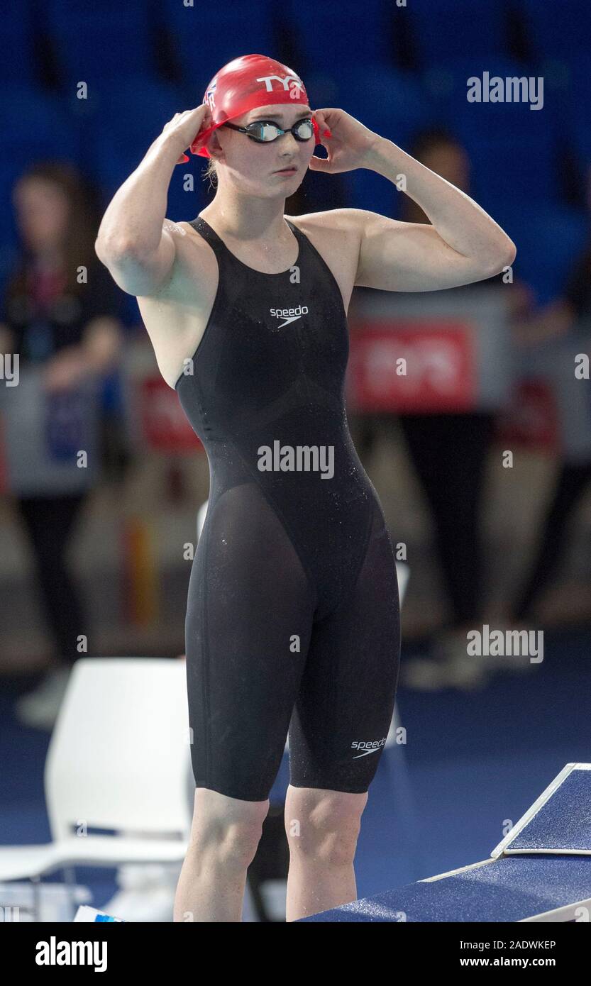 Great Britain's Freya Anderson competing in the Women's 100m Freestyle ...
