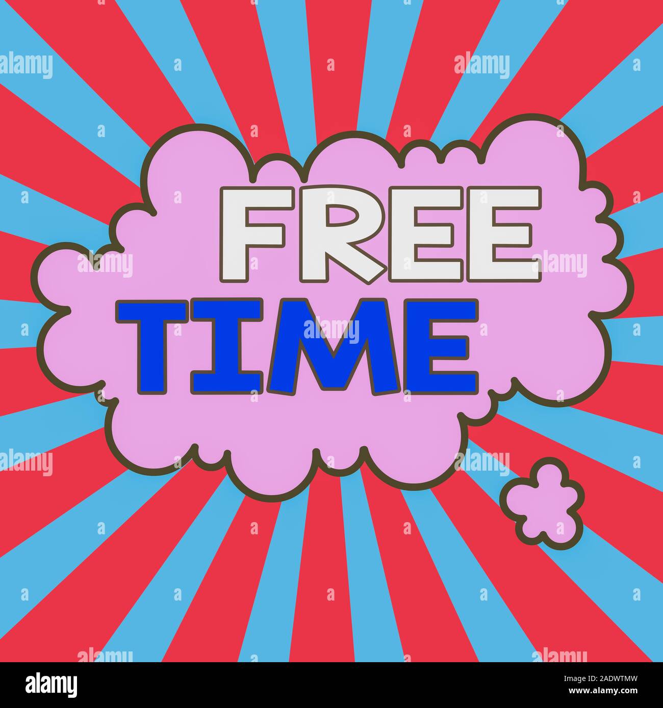 Nice Free Time Writing note showing Free Time. Business concept for time available for ...