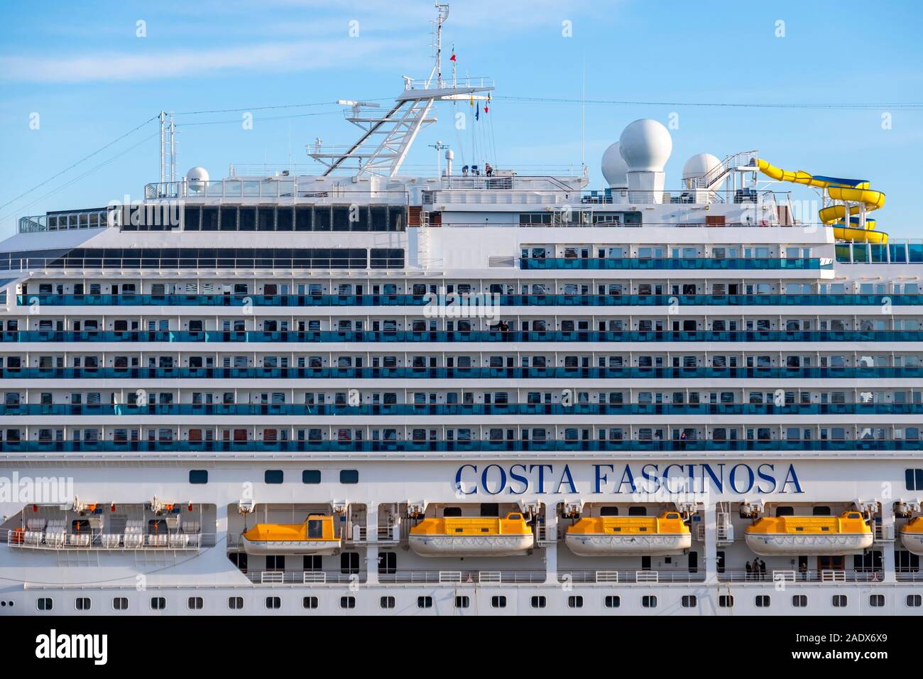 Costa Fascinosa cruise ship Stock Photo