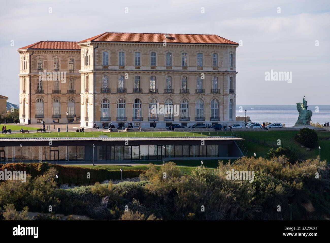 Palais du Pharo Palace in Marseille, France Stock Photo
