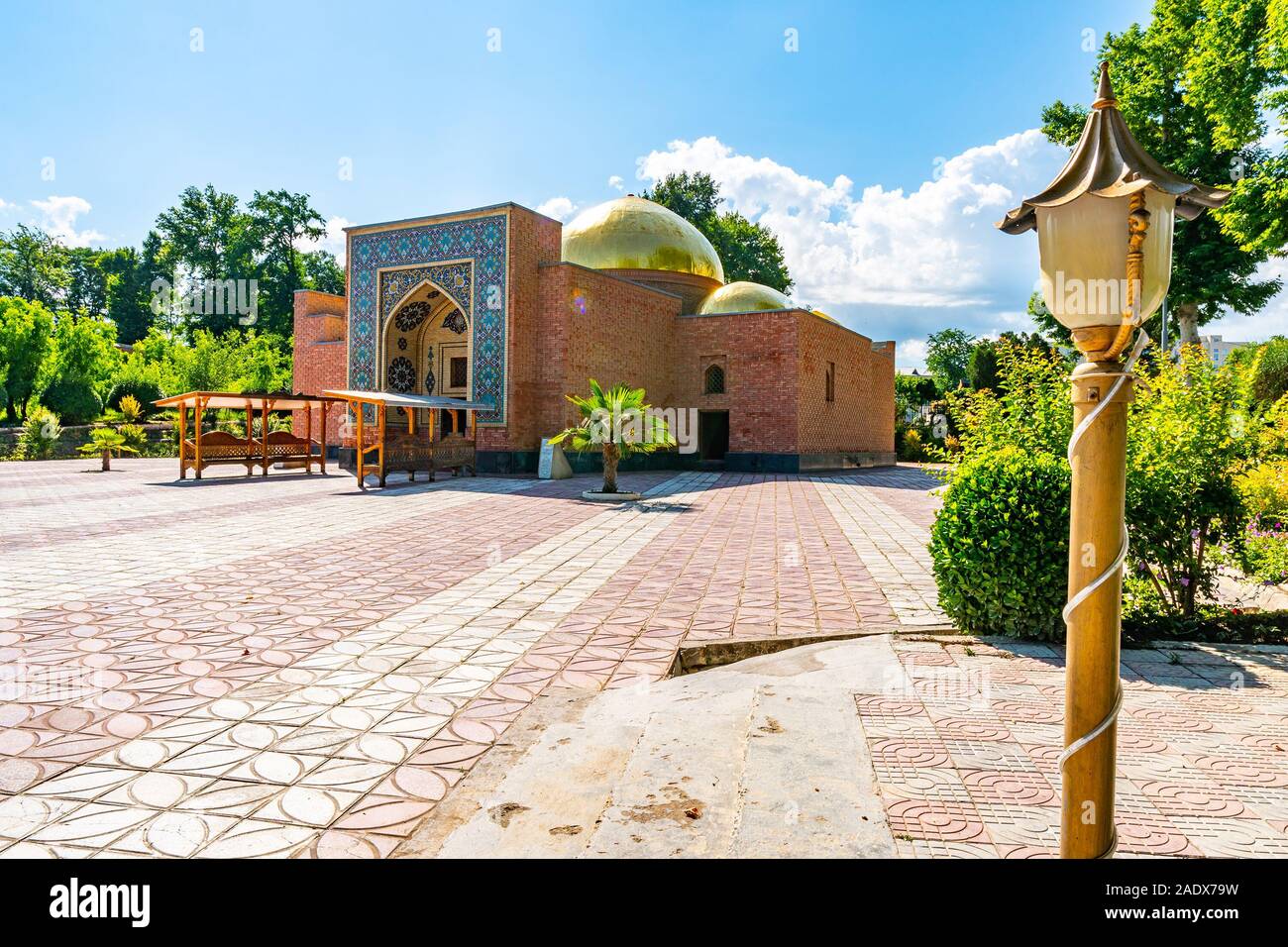 Kulob Mir Sayyid Ali Hamadani Mausoleum Picturesque View of Main Tomb ...